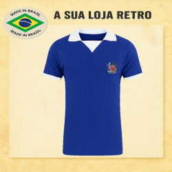 Camisa retrô Manchester City Azul - ENG