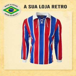 Camisa retrô Azul , Branca ,Vermelha