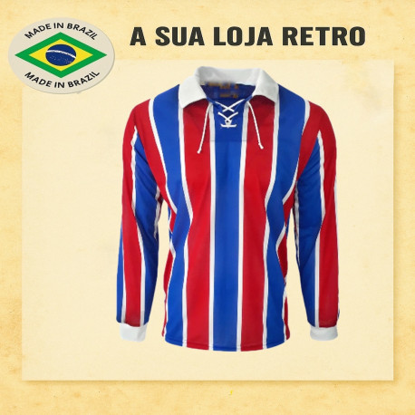 Camisa retrô Azul , Branca ,Vermelha