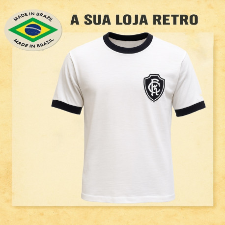 Camisa retrô Remo branca - 1972
