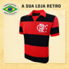 Camisa retrô Flamengo gola polo -1991