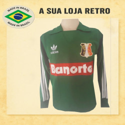Camisa retro Santa Cruz goleiro banorte verde 1987