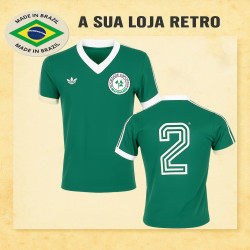 Camisa retrô Matsubara logo SE verde . 1980