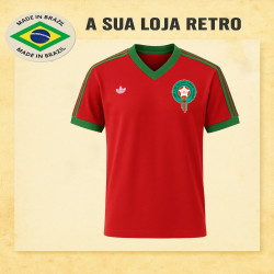 Camisa retrô dos Camarões 1980