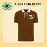 Camisa retrô FC ST Pauli Marrom Cordinha