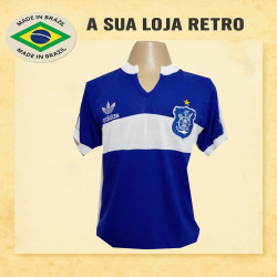 Camisa retrô Olaria fc logo azul