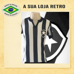 Camisa retrô Botafogo gola chinesa 1971