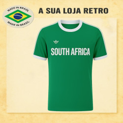 Camisa retrô AfrÍca do Sul