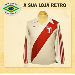 Camisa retrô Peru ML - 1978