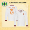 Camisa retrô AS Roma Falcão ML