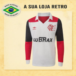 Camisa retrô Flamengo gola polo Umbro ML