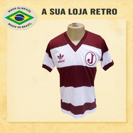 Camisa retrô Juventus da Mooca listrada 