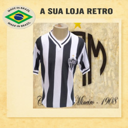 Camisa retrô listrada Atlético-1982