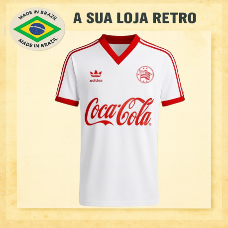 Camisa retrô Náutico Branca Comemorativa