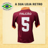 Camisa retrô AS Roma Falcão