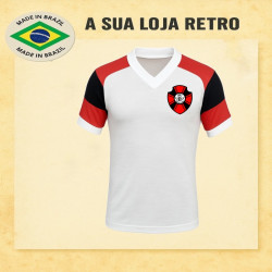 Camisa retrô Moto Club de São Luís branca 1981