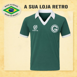Camisa retrô Goiás verde - 1980 Finta