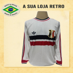 Camisa retrô Santa Cruz branca - 1970 