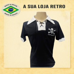 Camisa retrô fc st Pauli anti fascist