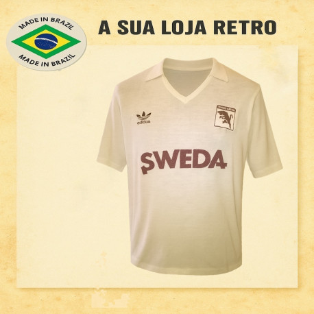 Camisa Retrô Torino branca tradicional- ITA