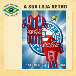 Camisa retrô Bahia Replay gola polo 1988