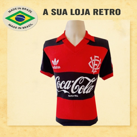 Camisa retrô Vitoria coca cola -1987