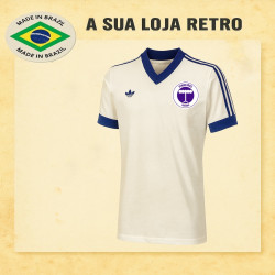 Camisa retrô Pinheiros logo branca