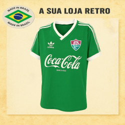 Camisa retrô comemorativa fluminense verde