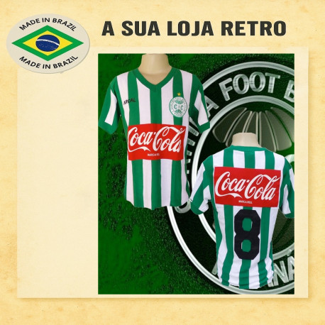 Camisa retrô Coritiba coca cola