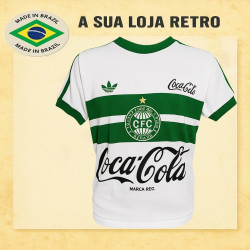 Camisa retrô Coritiba coca cola