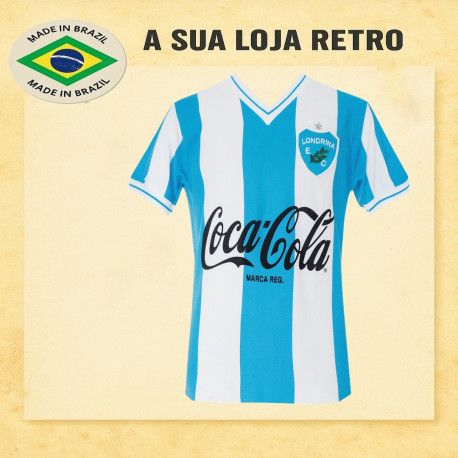 Camisa retrô Londrina - Coca Cola