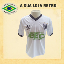 Camisa retrô Ceará branca BEC - 1986