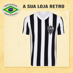 Camisa retrô Atlético tradicional 