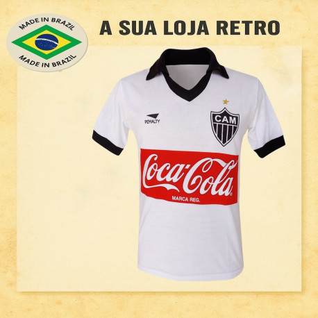 Camisa Atlético Coca Cola Vermelha 1987