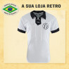 Camisa retrô XV de Piracicaba Branca Cordinha