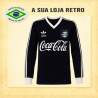 - Camisa retrô Grêmio Comemorativa Preta ML