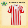 camisa retrô Internacional listrada 1910