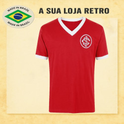 Camisa retrô Internacional 1979-1980 - Logo sem listras