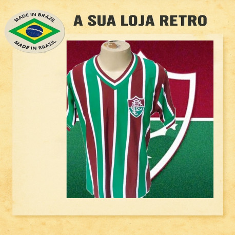 Camisa retrô Fluminense - tradicional 