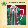 Camisa retrô Fluminense 1980 manga longa