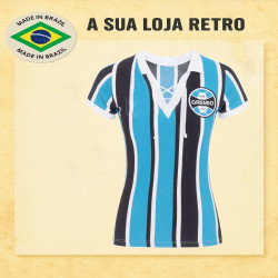 Camisa retrô Grêmio Cordinha