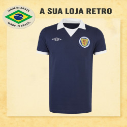 Camisa retrô Escocia 1974