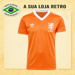 Camisa retrô Holanda - 1980
