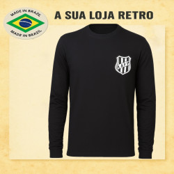 Camisa retrô Ponte Preta goleiro preta - tradicional