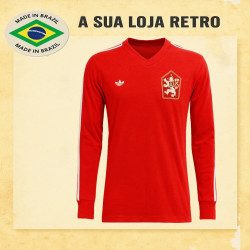 Camisa retrô Tchecoslováquia ML - 1972