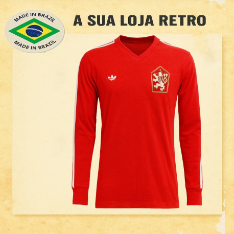 Camisa retrô Tchecoslováquia ML - 1972