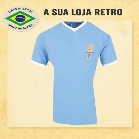 Camisa retrô Uruguai - 1970