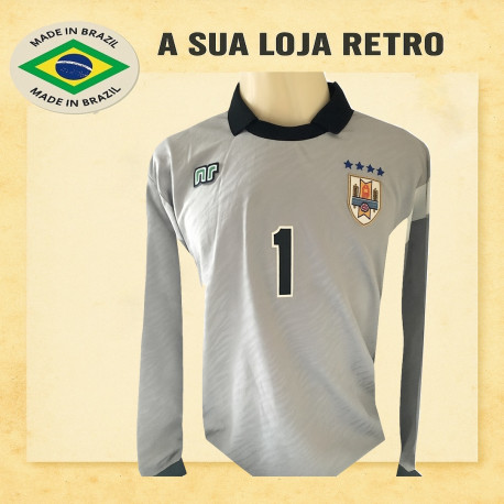 Camisa retrô goleiro Uruguai ML .