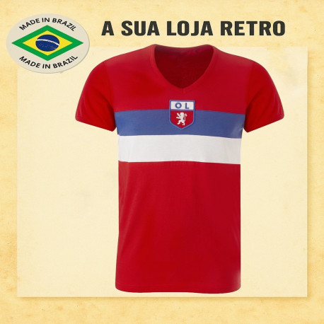 Camisa retrô Olympique de Lyon 1964 - FRA