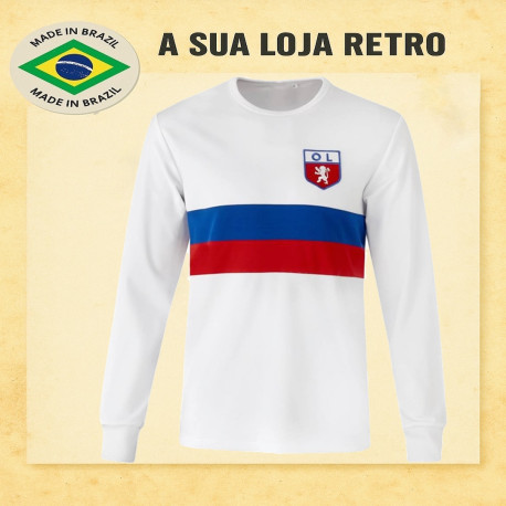 Camisa retrô Olympique de Lyon ML 1970- FRA